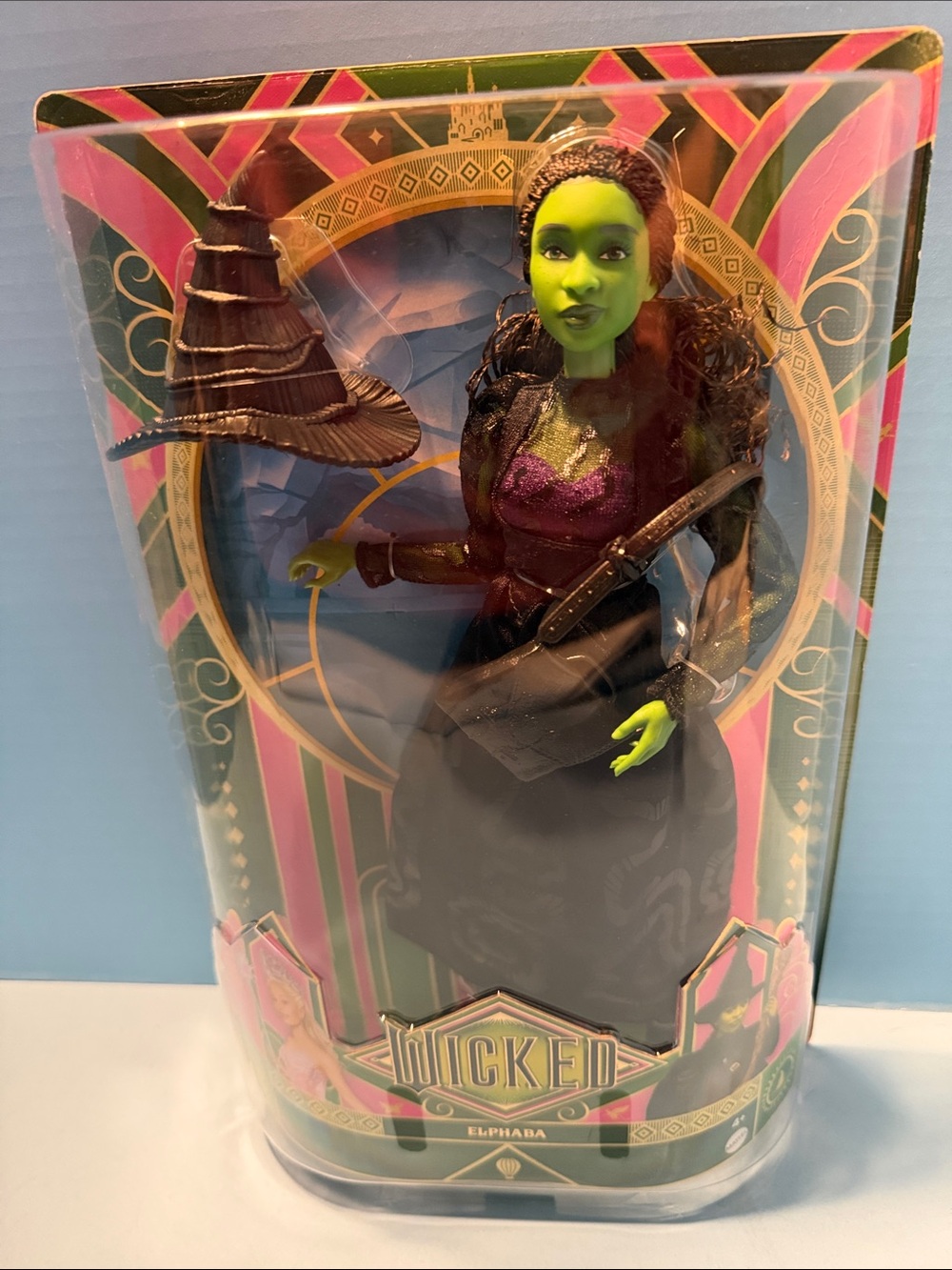 First Edition Error box Mattel Wicked Elphaba Boxed Doll NIB